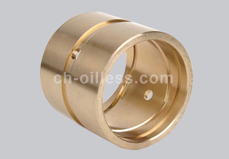 Grooved Bronze Bushings - Bushing Grease Groove Design