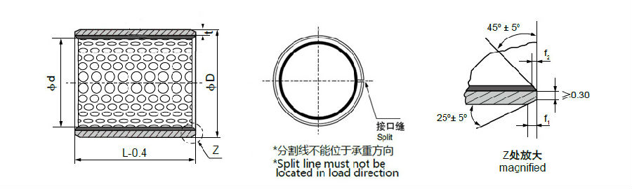 CHB-800 Bi-Metallic Bearing